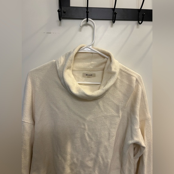 Madewell 100% Cotton Cowl Neck Sweater - Picture 3 of 12